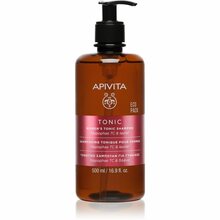 Toniseeriv šampoon naistele juuste väljalangemise vastu Apivita, 500 ml