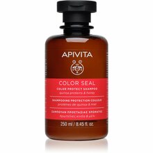Värvikaitse šampoon värvitud juustele Apivita Color Seal, 250 ml