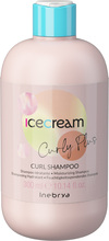 Šampoon lokkis ja lainelistele juustele Inebrya Ice Cream Curly Plus, 300 ml
