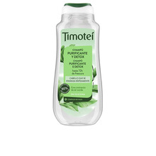 Puhastav šampoon rasustele juustele Timotei Detox rohelise tee ekstraktiga, 300 ml