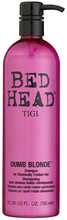 Šampoon keemiliselt töödeldud blondidele juustele Tigi Bed Head Dumb Blonde, 750 ml