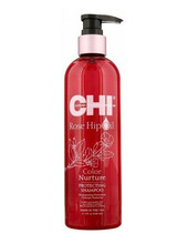 Šampoon värvitud juustele CHI Rose Hip Oil kibuvitsaõliga, 340 ml
