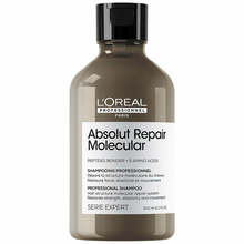 Taastav šampoon kahjustatud juustele L’Oreal Professionnel Absolut Repair Molecular, 300 ml
