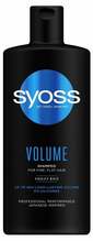 Volüümi andev šampoon õhukestele juustele Syoss Volume, 440 ml