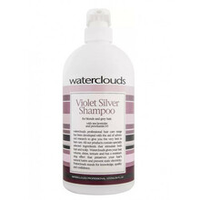 Šampoon heledatele või hallidele juustele Waterclouds Violet Silver, 1000 ml