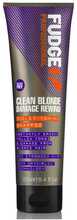 Tooniv šampoon kahjustatud blondidele juustele Fudge Professional Clean Blonde Damage Rewind Violet-Toning, 250 ml