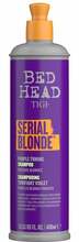 Tooniv šampoon blondidele juustele Tigi Bed Head Serial Blonde Purple Toning, 400 ml