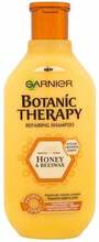 Taastav šampoon kahjustatud juustele Garnier Botanic Therapy meega ja taruvaiguga, 400 ml