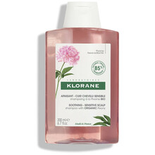 Rahustav šampoon tundlikule peanahale Klorane pojengiga, 200 ml