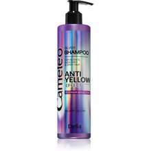 Kollast tooni neutraliseeriv šampoon heledatele juustele Delia Cosmetics Cameleo Silver, 250 ml