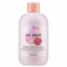 Taastav šampoon keratiiniga Inebrya Ice Cream Keratin Restructuring Shampoo, 300 ml