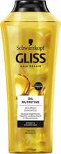 Toitev šampoon õliga Schwarzkopf Gliss Oil Nutritive, 400 ml
