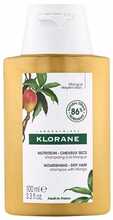 Toitev šampoon kuivadele juustele Klorane mangovõiga, 100 ml