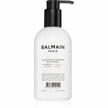 Sära andev šampoon heledatele juustele Balmain Hair Illuminating White Pearl, 300 ml