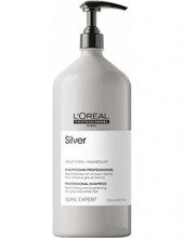 Tooniv šampoon hallidele ja blondeeritud juustele L’Oreal Professionnel Serie Expert Silver, 1500 ml