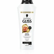 Intensiivselt taastav šampoon Schwarzkopf Gliss Total Repair, 400 ml