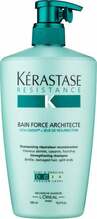 Tugevdav šampoon kahjustatud juustele Kerastase Resistance, 500 ml