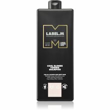 Tooniv šampoon heledatele juustele Label.m Cool Blonde Toning Shampoo, 1000 ml