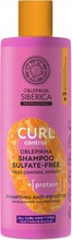 Šampoon lokkis juustele Natura Siberica Oblepikha Curl Control, ilma sulfaatideta, 400 ml