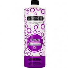 Taastav šampoon kahjustatud juustele Morfose Keratin, 1000 ml