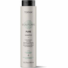 Sügavpuhastav šampoon rasustele juustele Lakme Teknia Scalp Care Pure Shampoo, 300 ml