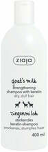 Elustav šampoon kuivadele ja kahjustatud juustele Ziaja Goats Milk, 400 ml