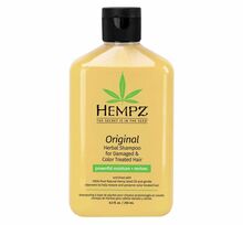 Toitev šampoon kahjustatud ja värvitud juustele Hempz Original, 250 ml