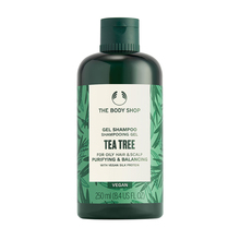 Šampoon rasustele juustele The Body Shop Tea Tree Gel, 250 ml