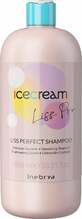Juukseid siluv šampoon Inebrya Ice Cream Liss Pro Liss Perfect Shampoo, 1000 ml