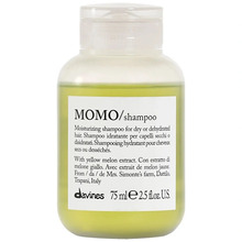Niisutav šampoon eriti kuivadele juustele Davines Momo, 75 ml