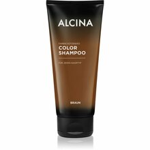 Värvi esiletõstev šampoon pruunidele juustele Alcina, 200 ml