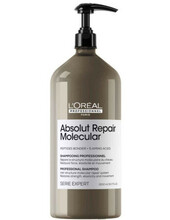 Taastav šampoon kahjustatud juustele L’Oreal Professionnel Absolut Repair Molecular, 1500 ml