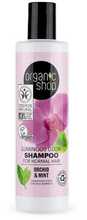 Šampoon normaalsetele juustele Organic Shop Natura Siberica Orchid and Mint, 280 ml