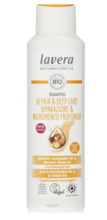 Taastav šampoon kuivadele ja kahjustatud juustele Lavera Repair & Care, 250 ml