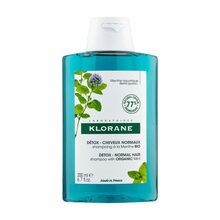 Puhastav šampoon vesimündi ekstraktiga Klorane Anti-Pollution, 200 ml