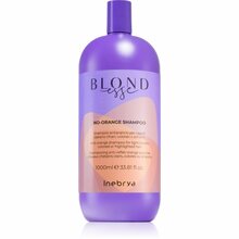 Oranžika tooni neutraliseeriv šampoon Inebrya Blondesse No-Orange, 1000 ml
