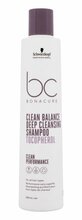 Sügavpuhastav šampoon Schwarzkopf Professional BC Bonacure Clean Balance, 250 ml