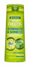Šampoon normaalsetele juustele Garnier Fructis Strength & Shine 2in1, 400 ml