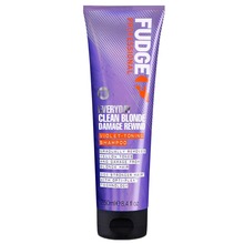 Järk-järgult tooniv šampoon heledatele juustele Fudge Professional Clean Blonde Damage Rewind, 250 ml