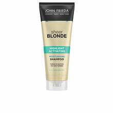 Niisutav šampoon heledatele juustele John Frieda Sheer Blonde Highlight Activating, 250 ml