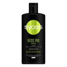 Šampoon lainelistele või lokkis juustele Syoss Rizos Pro Definition and Hydration, 440 ml