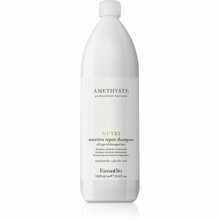 Tugevdav šampoon kahjustatud juustele Farmavita Amethyste Nutri, 1000 ml