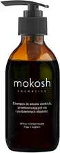 Šampoon õhukestele, rasvastele ja elututele juustele Mokosh Figa aktiivsöega, 200 ml
