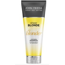 Helendav šampoon heledatele juustele John Frieda Sheer Blonde Go Blonder, 250 ml
