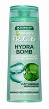 Niisutav šampoon dehüdreeritud juustele Garnier Fructis Aloe Hydra Bomb, 400 ml