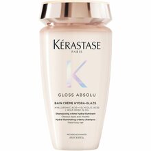 Niisutav ja läike andev kreemšampoon Kerastase Gloss Absolu Bain Creme Hydra-Glaze, 250 ml