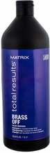 Neutraliseeriv šampoon heledatele juustele Matrix Total Results Brass Off, 1000 ml