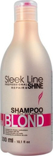 Šampoon heledatele juustele Stapiz Sleek Line Blush Blond, 300 ml
