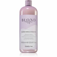 Puhastav detoksšampoon heledatele juustele Inebrya Blondesse Blonde Miracle, 1000 ml