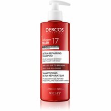 Taastav šampoon kahjustatud juustele Vichy Dercos Collagen 17 Filler, 400 ml